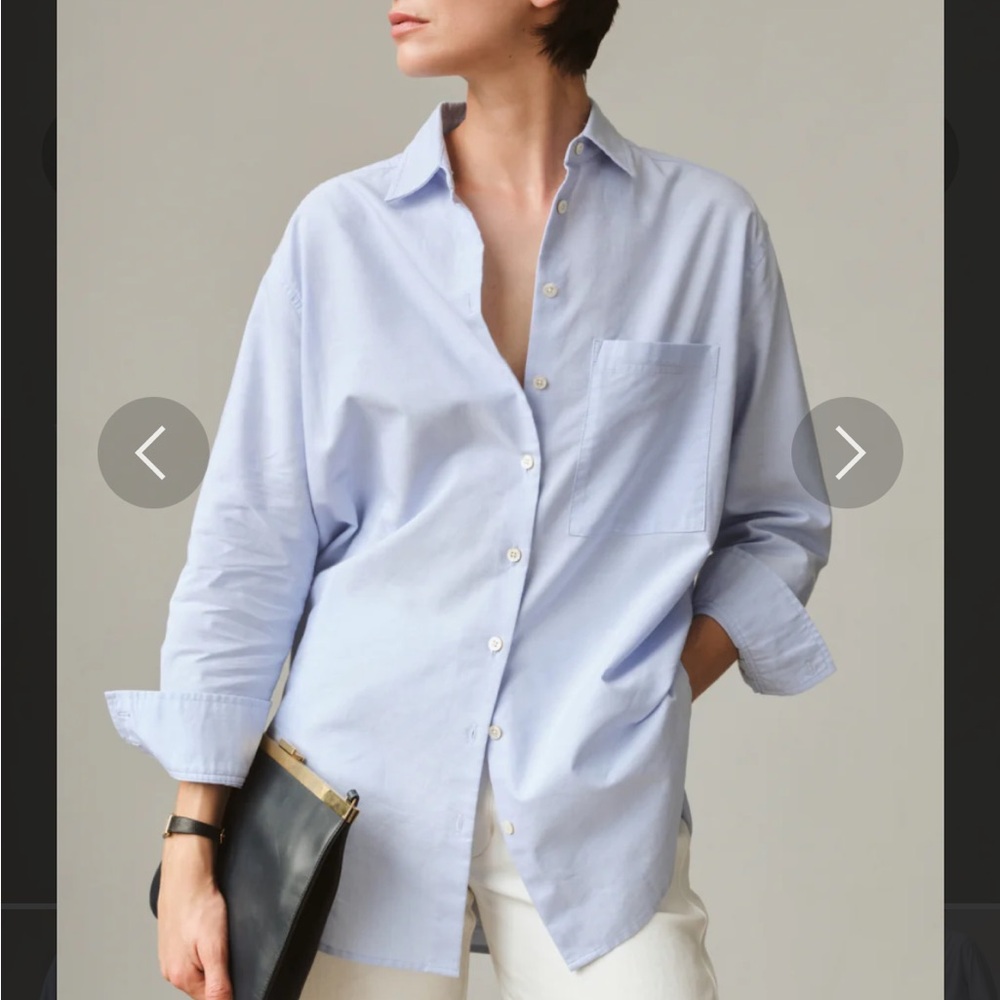 AYR Light Blue Button-Down Shirt - Picture 4 of 5